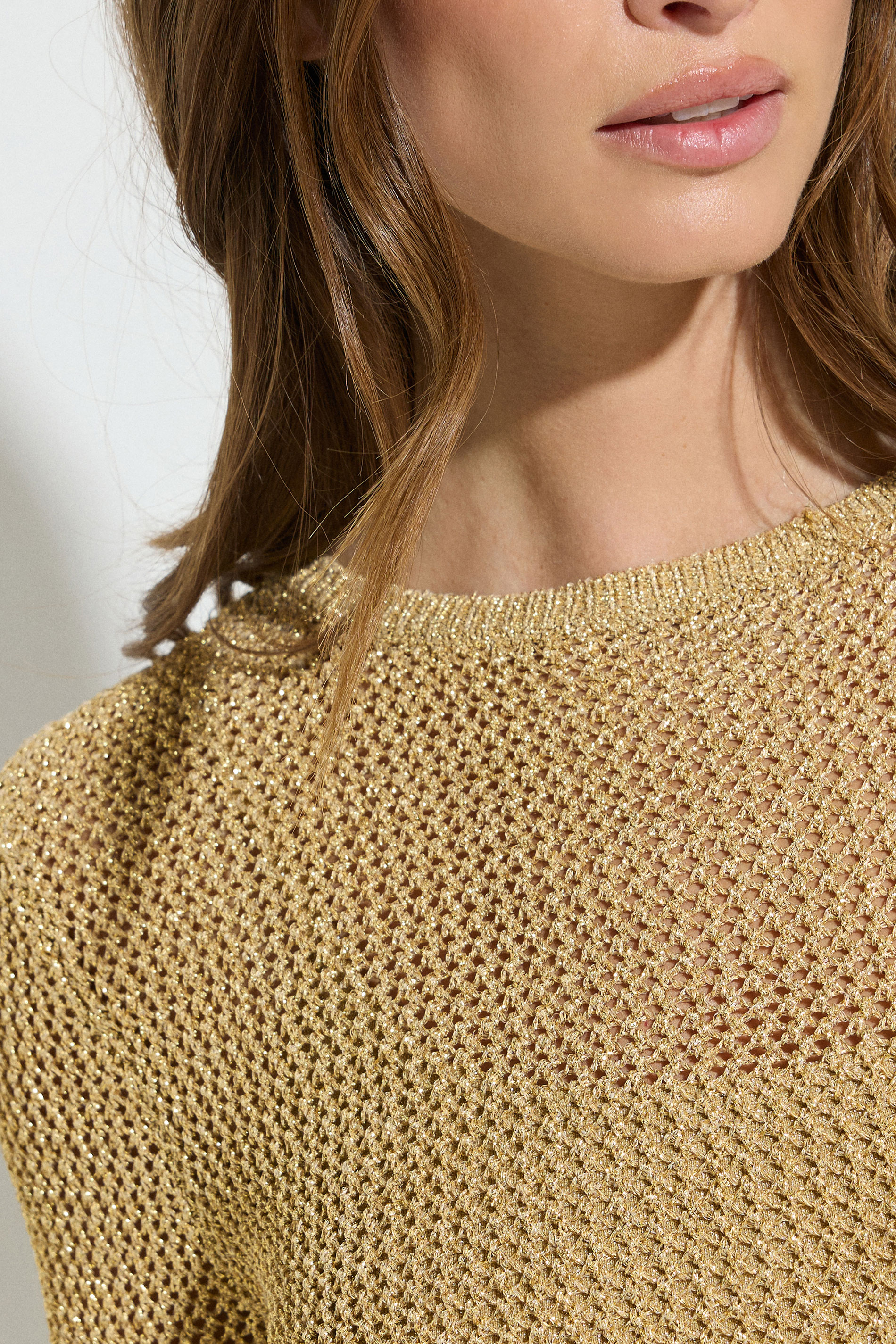 STAR Gold Knitted Metallic Tie Mini Dress | StarByJM 7