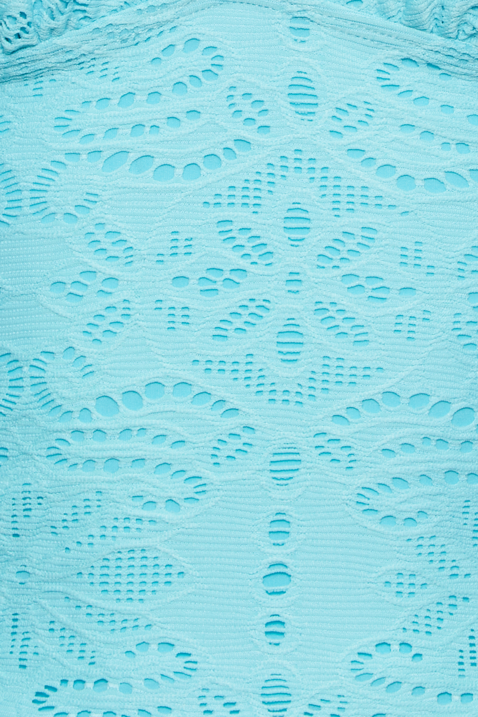 Petite Turquoise Blue Crochet Tankini | PixieGirl 6