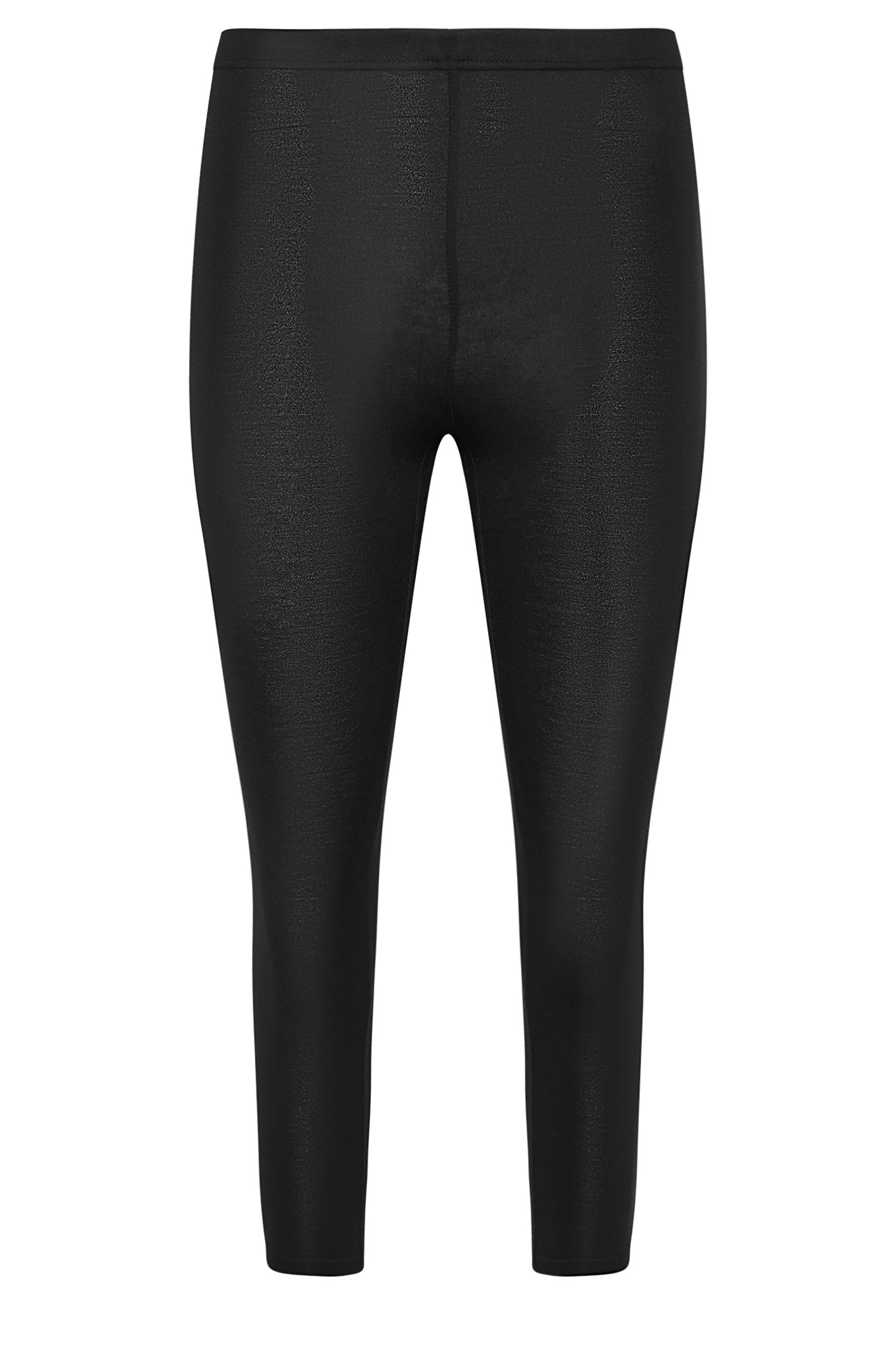 PixieGirl Petite Women's 2 PACK Black Basic Cropped Leggings | PixieGirl 7