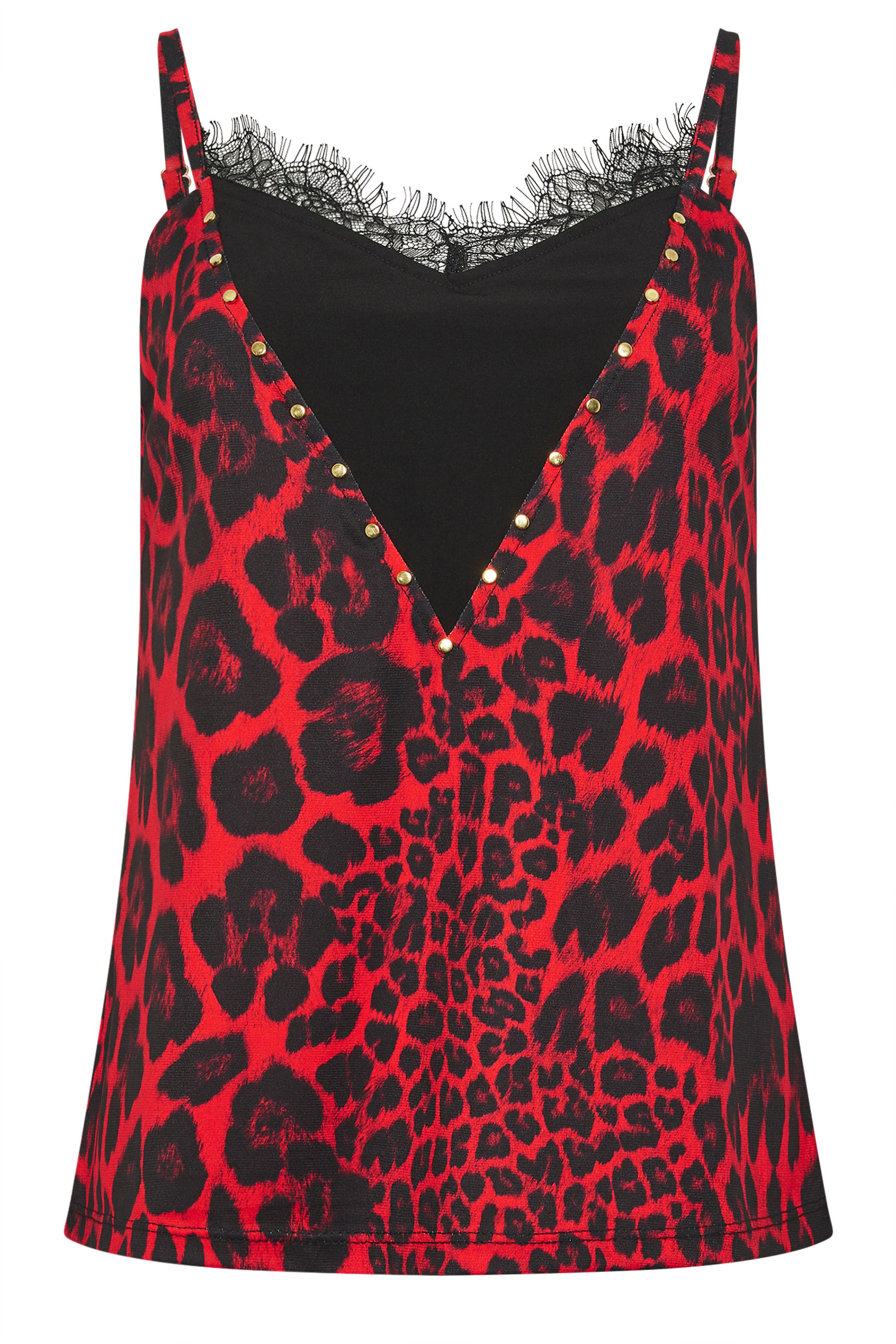 STAR Red Leopard Print Cami Top | StarByJM 7