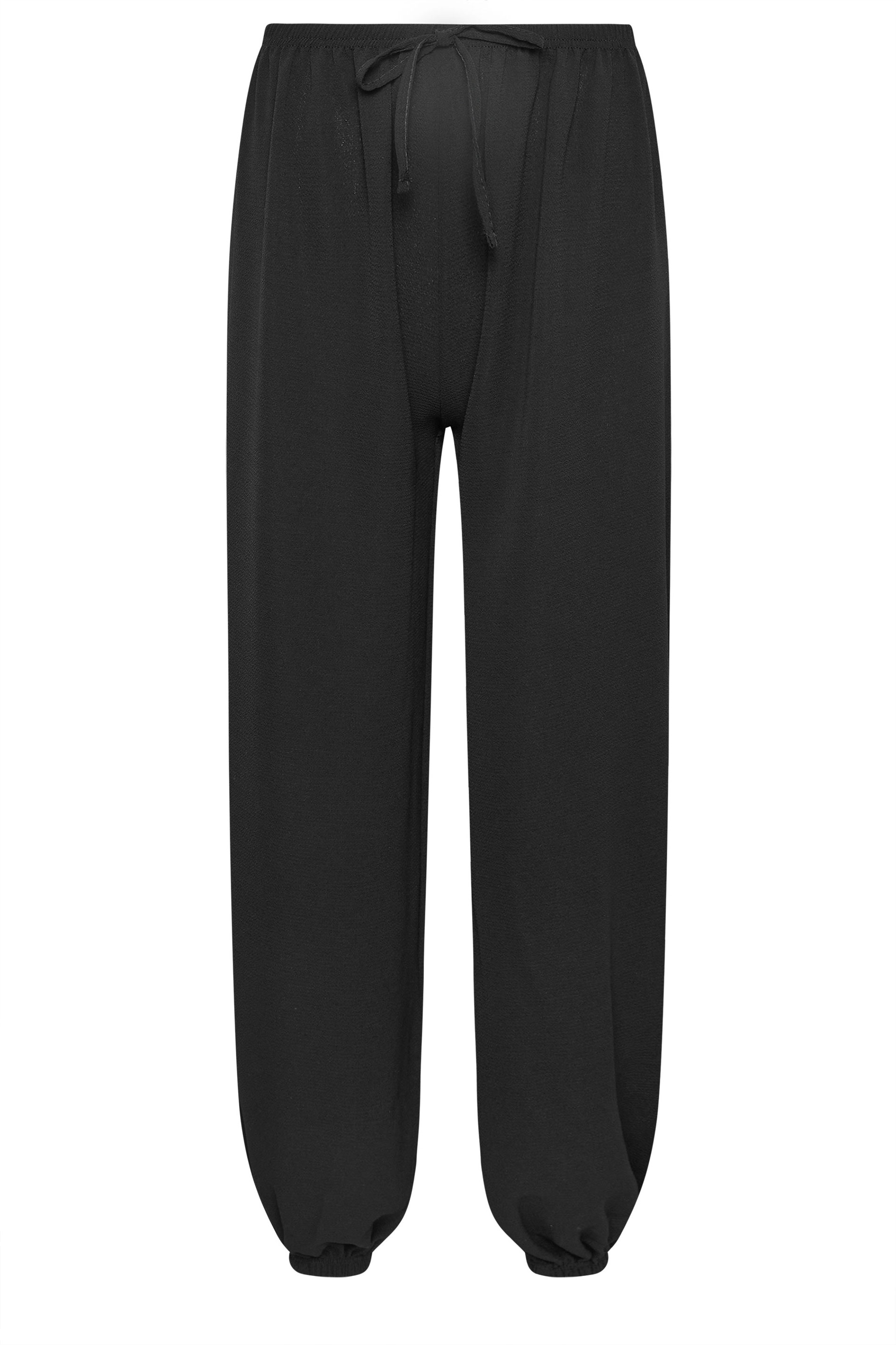 PixieGirl Petite Women's Black Crepe Balloon Trousers | PixieGirl 5