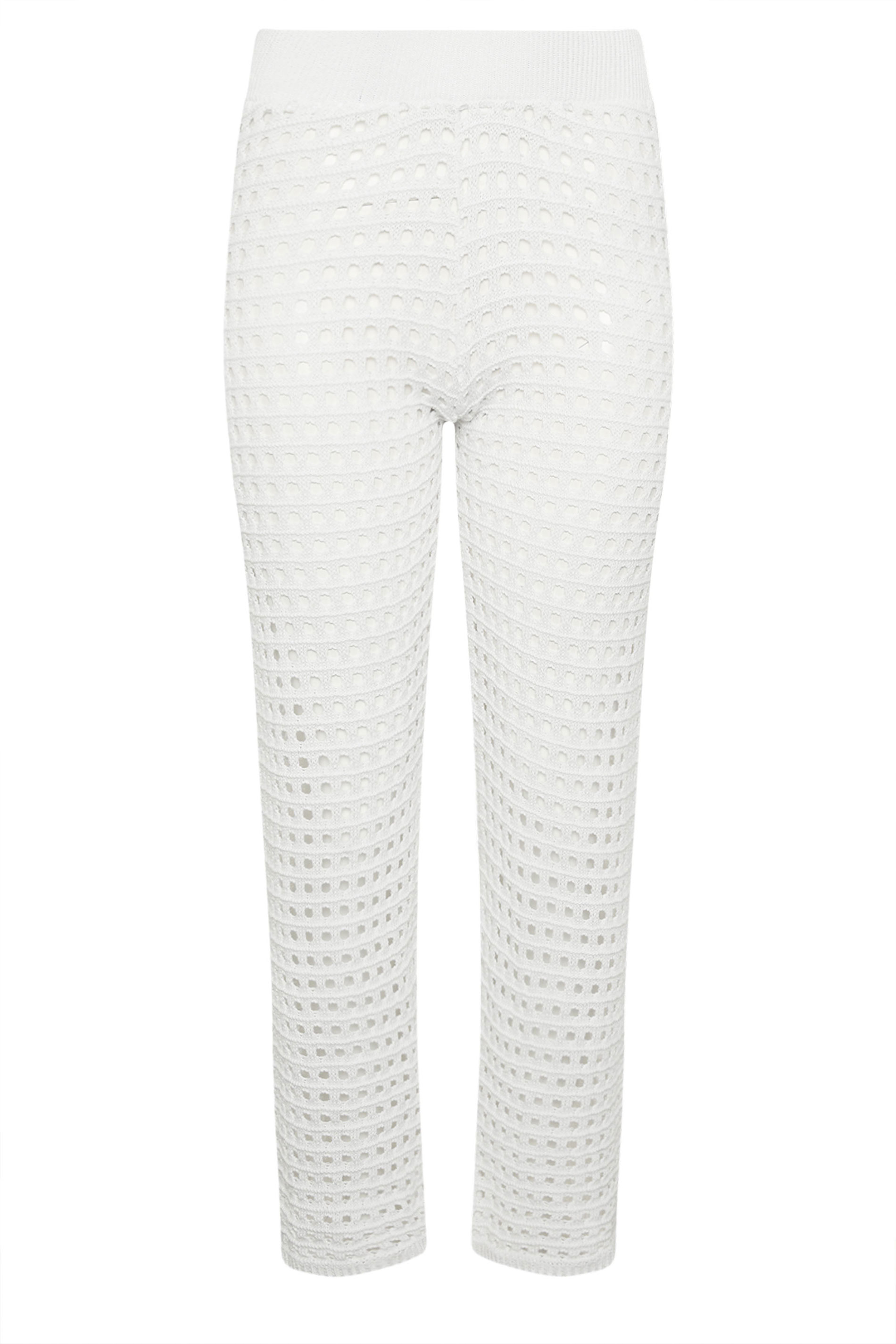 PixieGirl White Crochet Trousers | PixieGirl 5