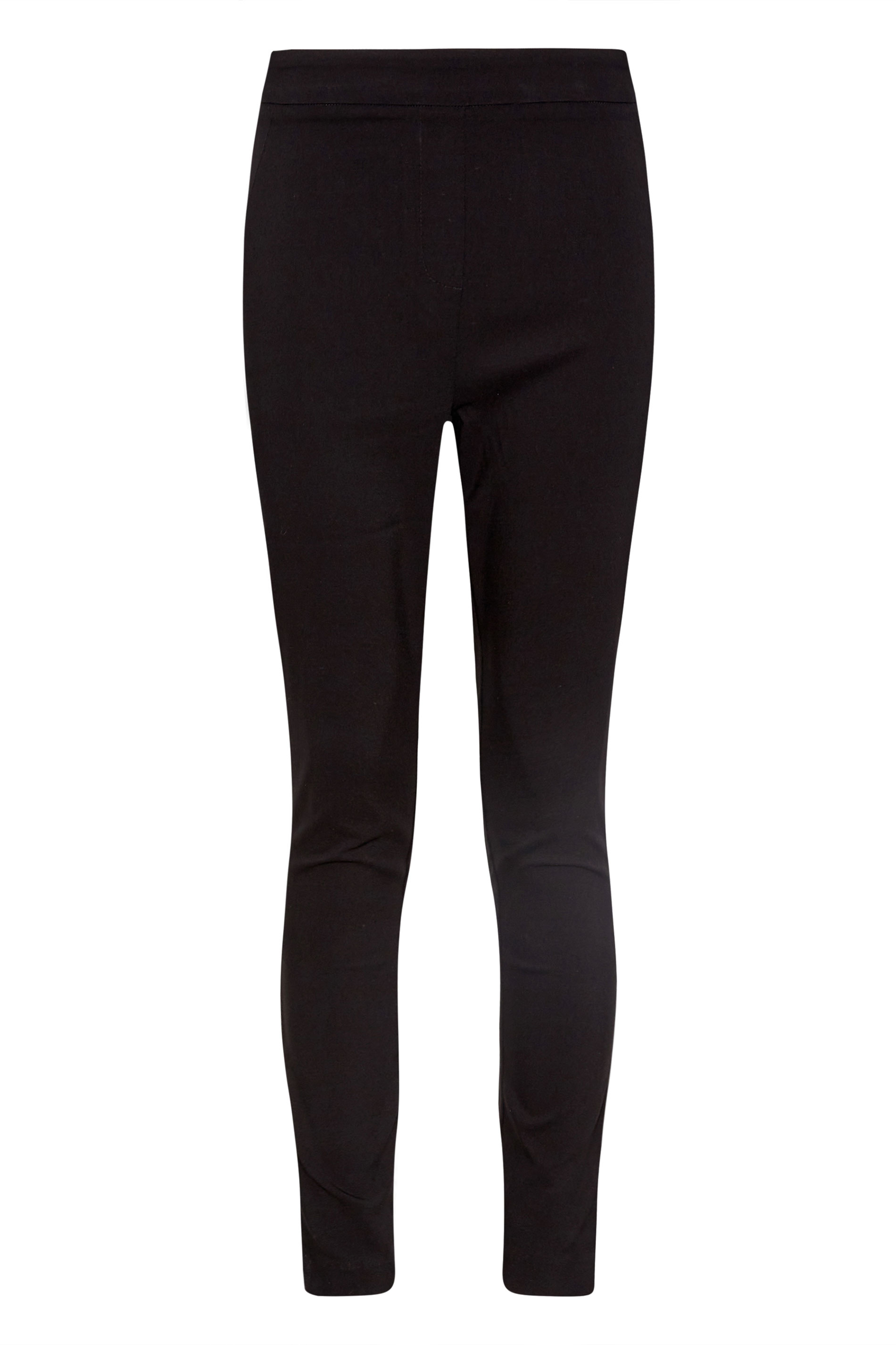 Petite Black Stretch Bengaline Skinny Fit Trousers | PixieGirl 6