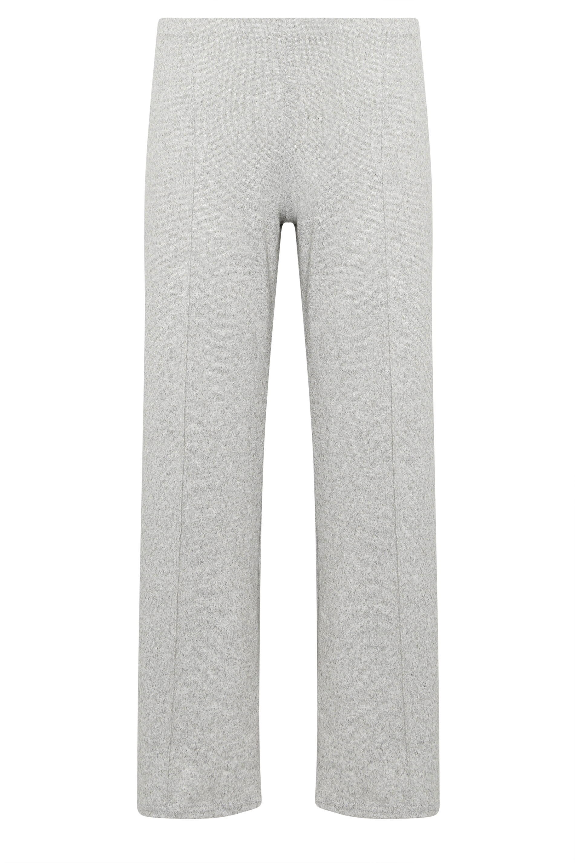 PixieGirl Petite Women's Grey Marl Soft Touch Pintuck Trouser | PixieGirl 5