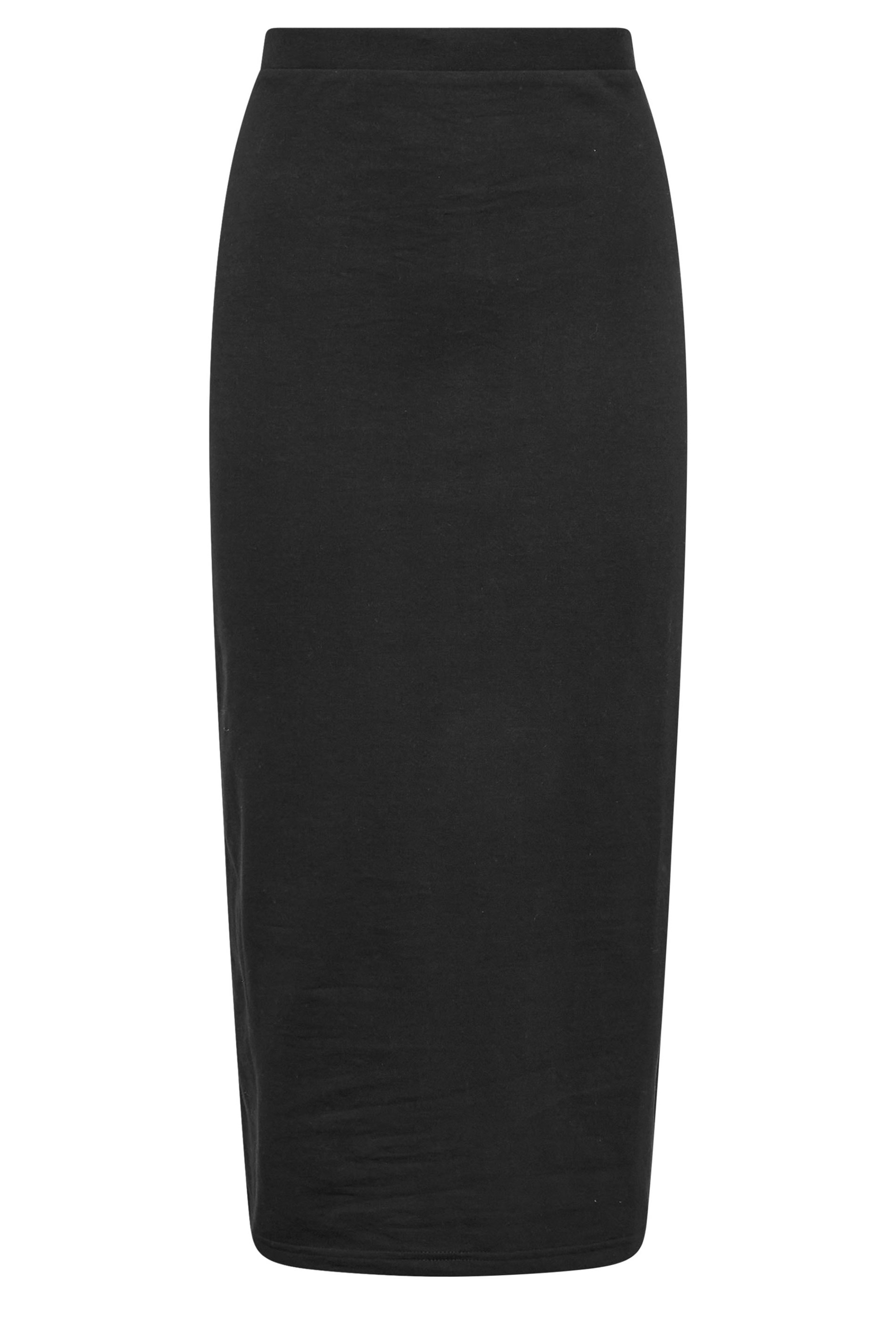 PixieGirl Petite Women's Black Sweatshirt Maxi Skirt | PixieGirl 5