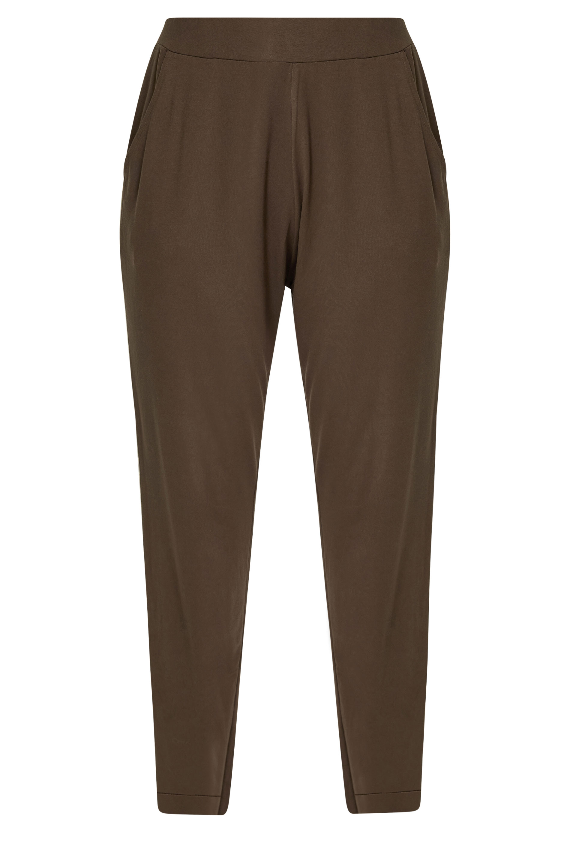 PixieGirl Petite Women's Chocolate Brown Harem Trousers | PixieGirl 6