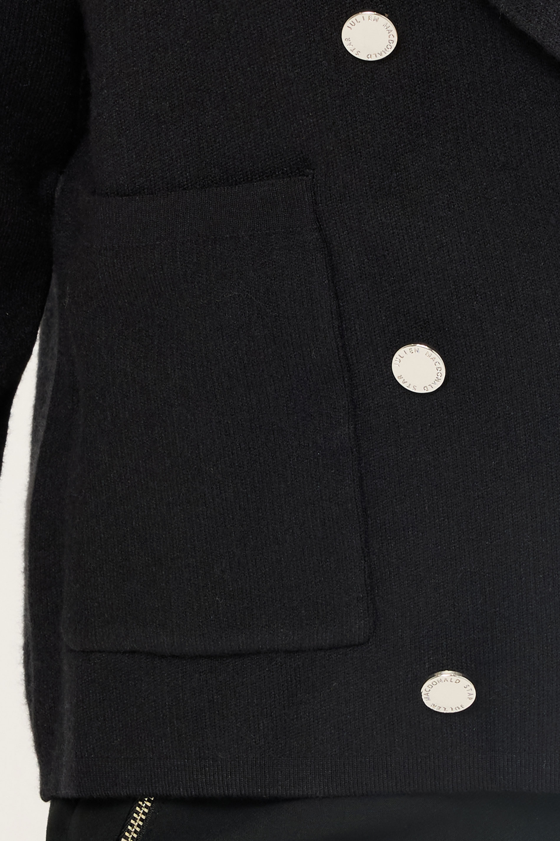STAR Black Military Button Cardigan | StarByJM 5