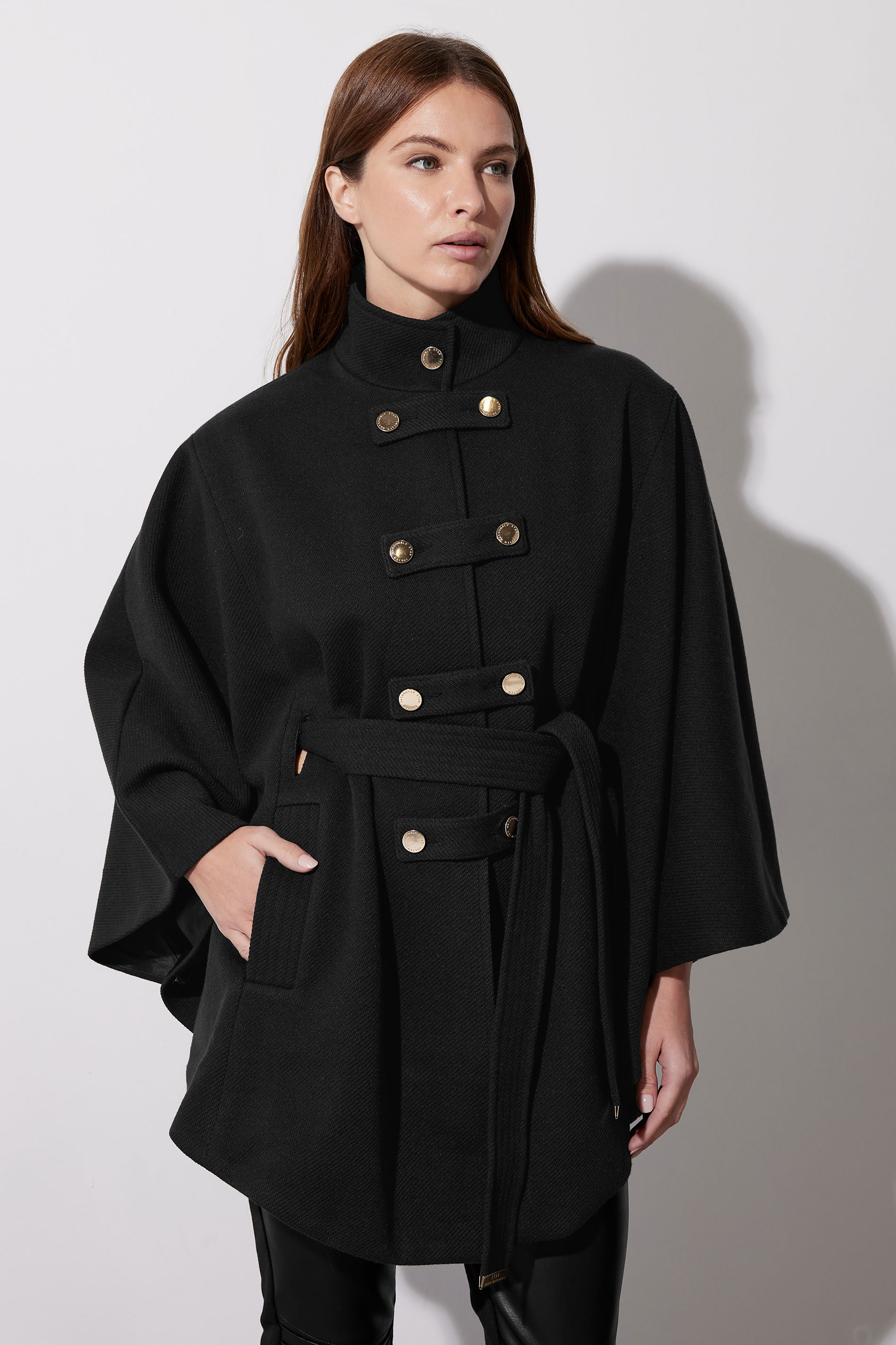 STAR Black Military Cape Jacket | STAR x JM 3