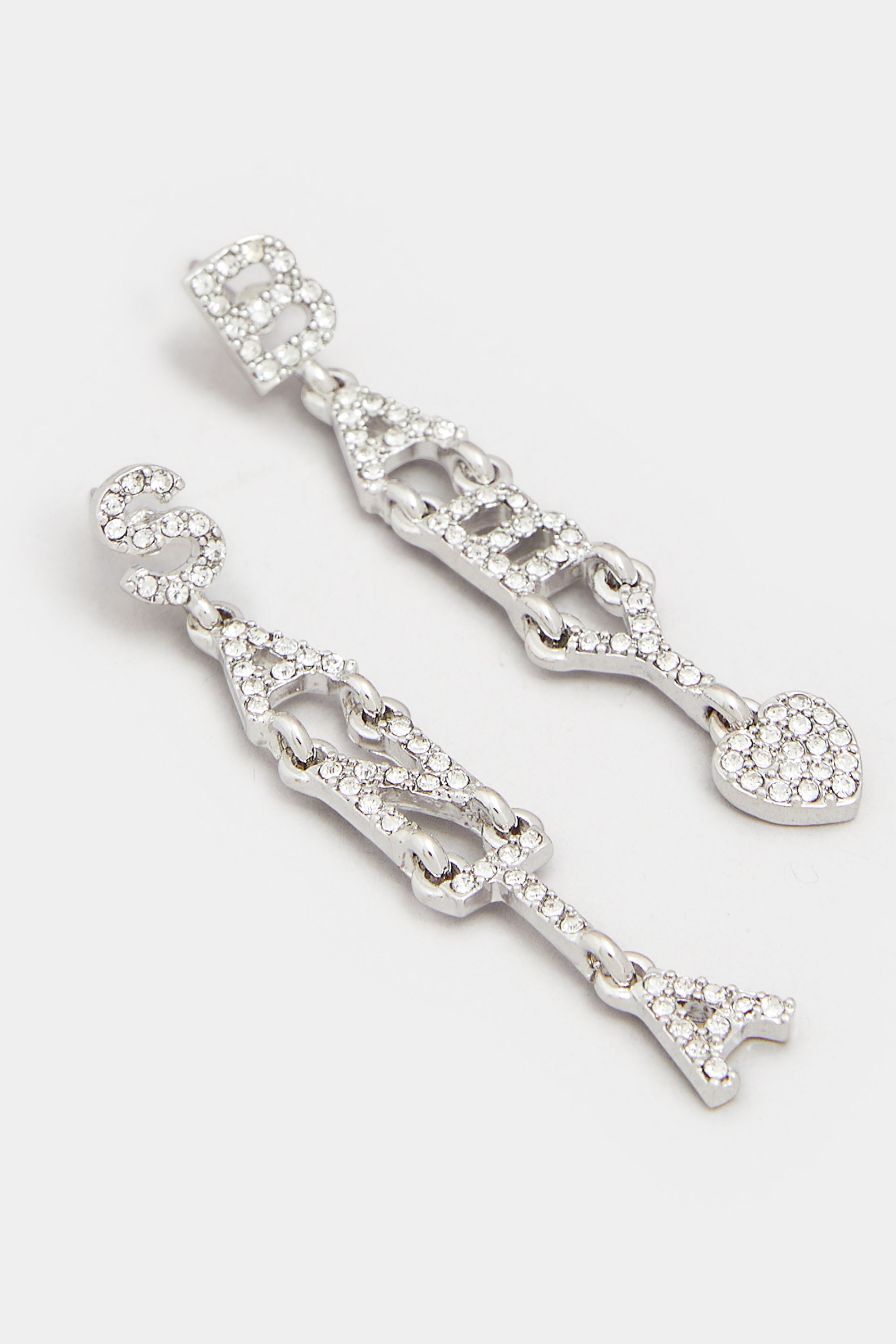 Gold Tone 'Santa Baby' Christmas Novelty Earrings | Yours Clothing 3