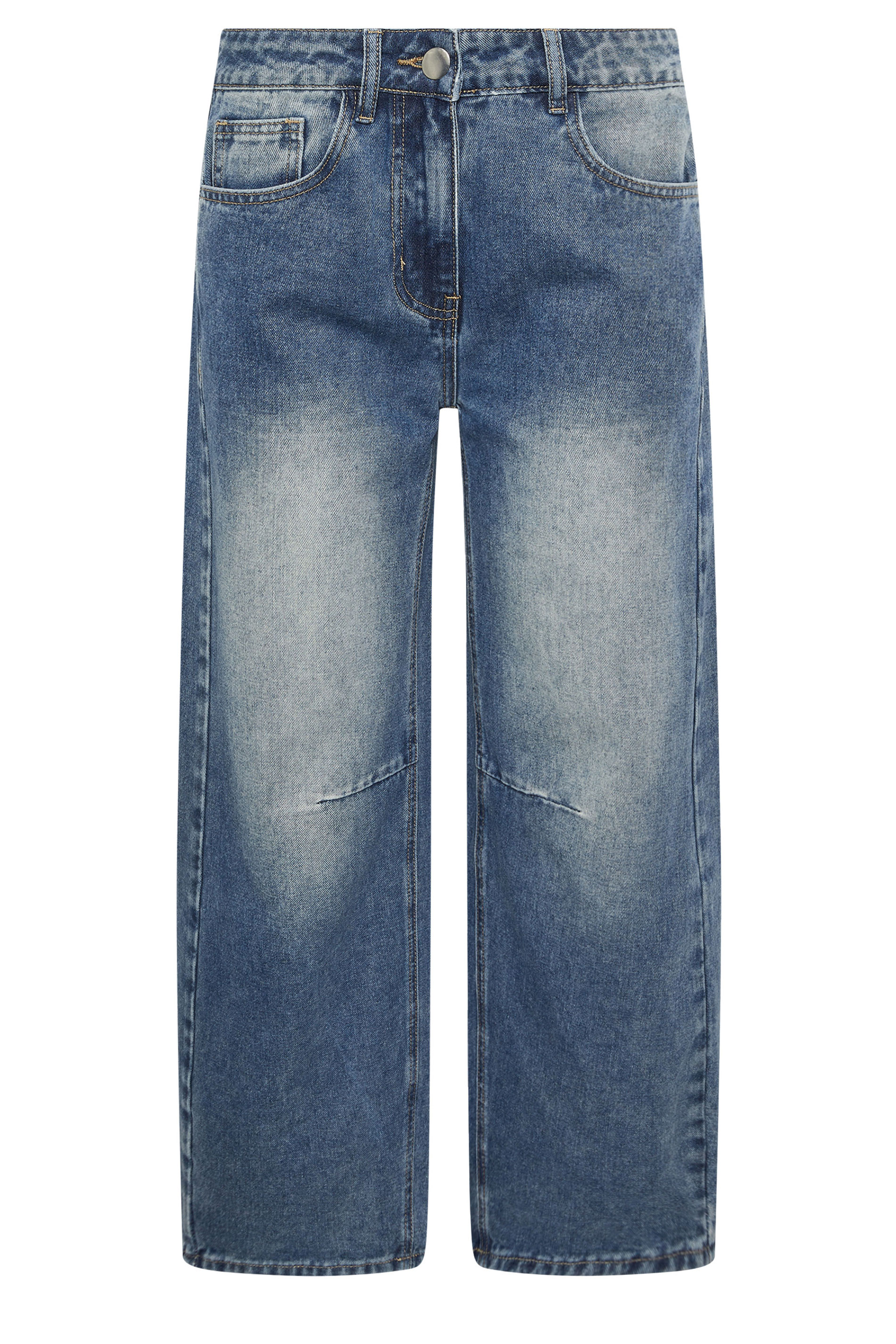 PixieGirl Petite Women's Mid Blue Balloon Jeans | PixieGirl 6