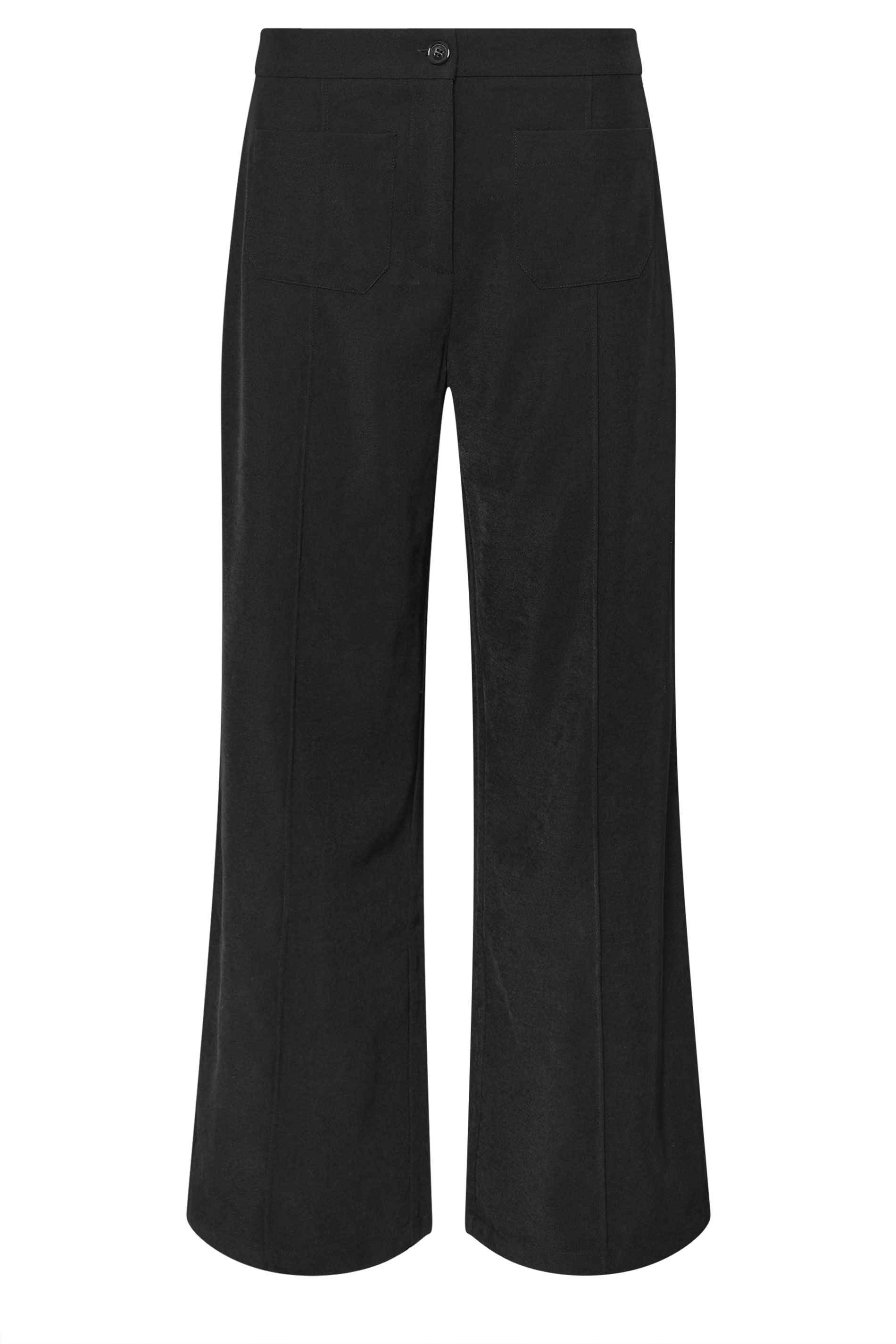 PixieGirl Petite Women's Black Pocket Formal Trousers | PixieGirl 5