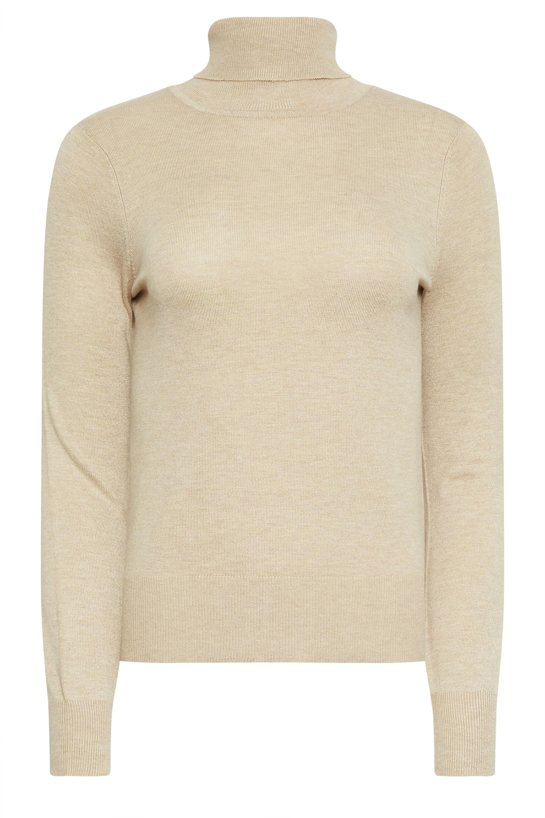 PixieGirl Petite Cream Long Sleeve Turtle Neck Top | PixieGirl 6