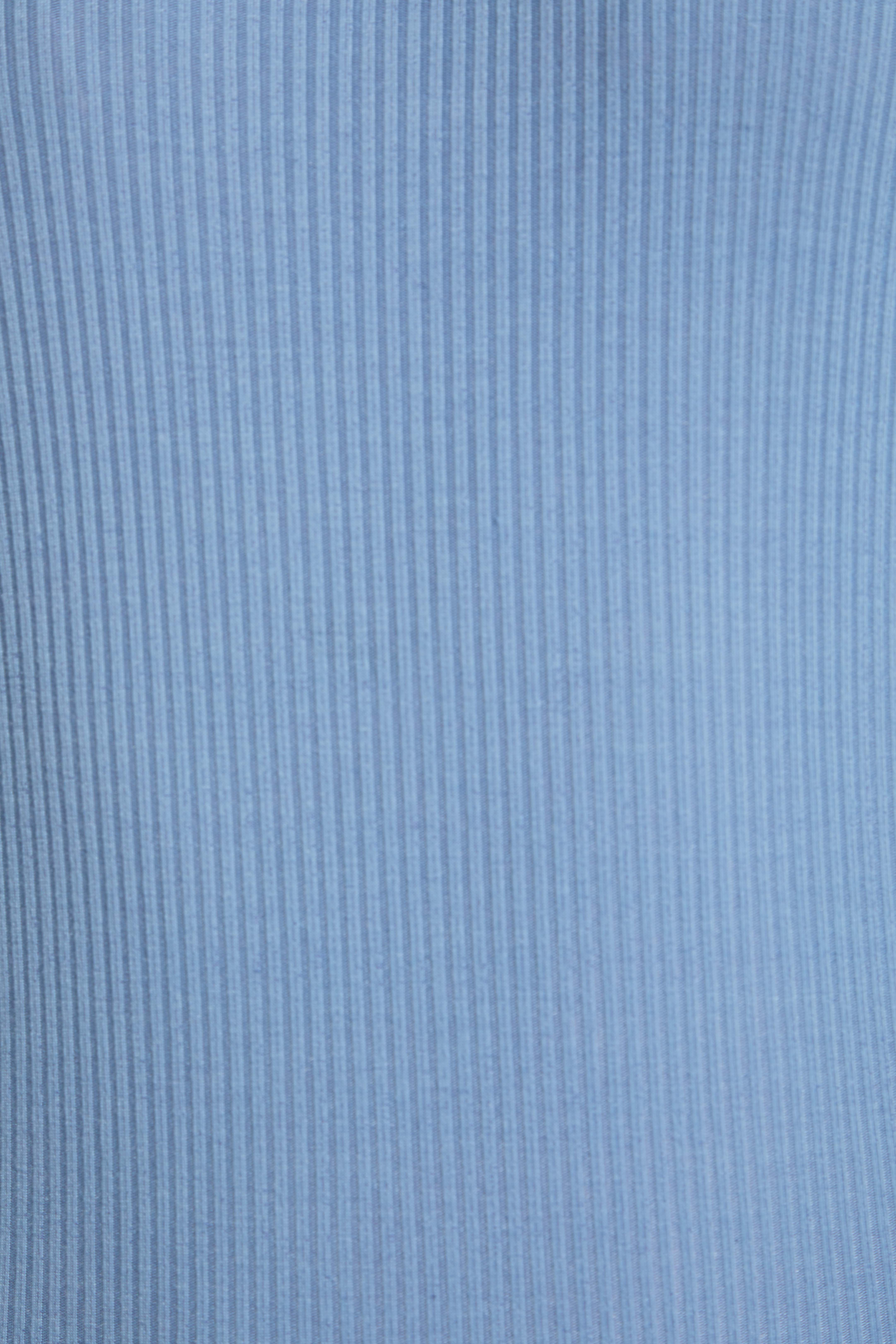 Petite Blue Ribbed Racer Back Bodysuit | PixieGirl 5