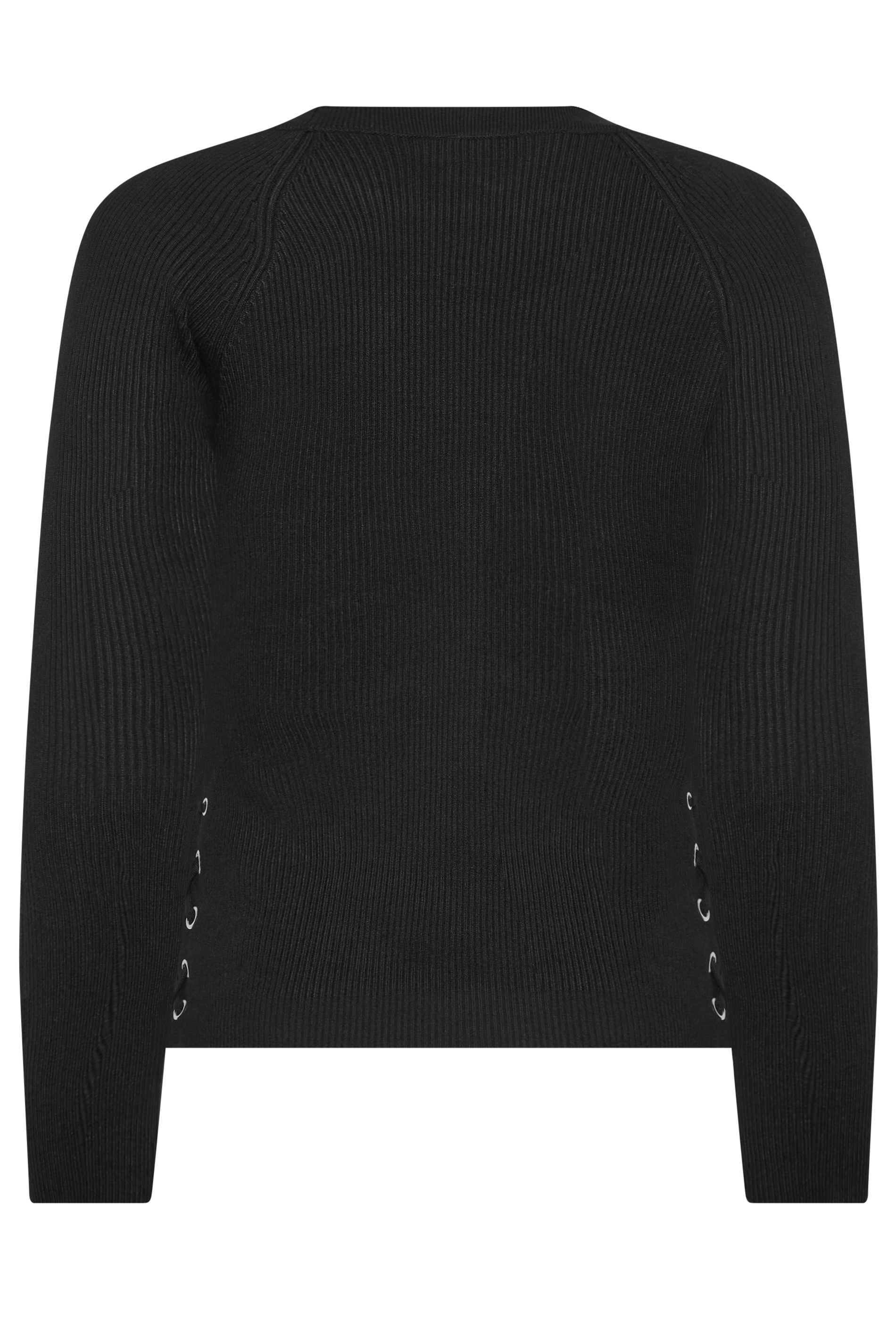 PixieGirl Black Eyelet Detail Jumper | PixieGirl 8