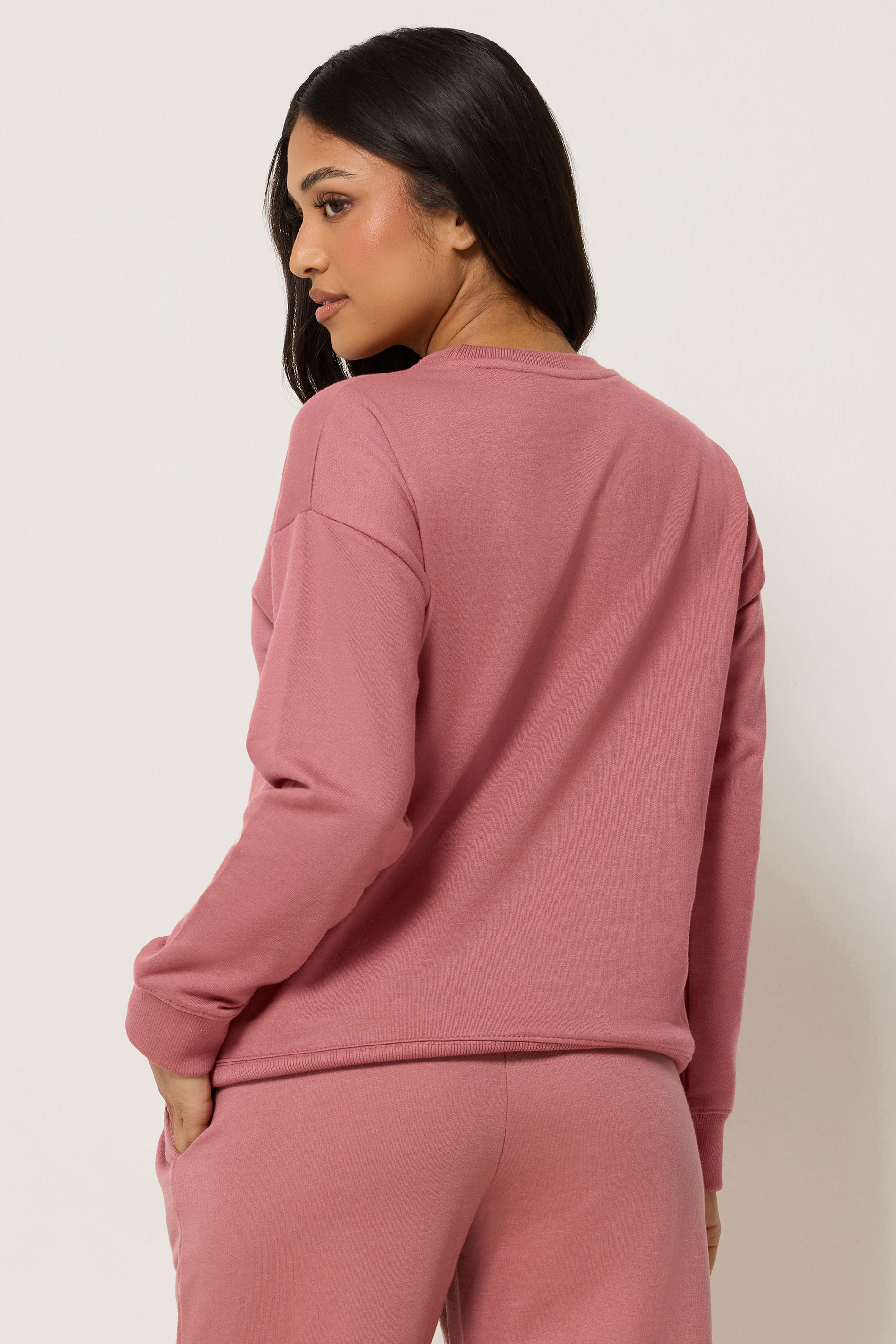 PixieGirl Petite Women's Dark Pink Sweatshirt | PixieGirl  2