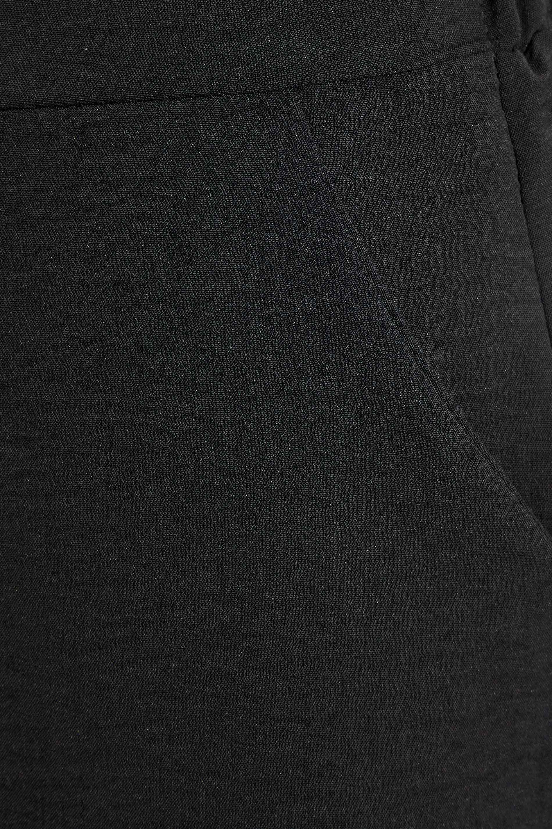 Petite Black Textured Shorts | PixieGirl  3