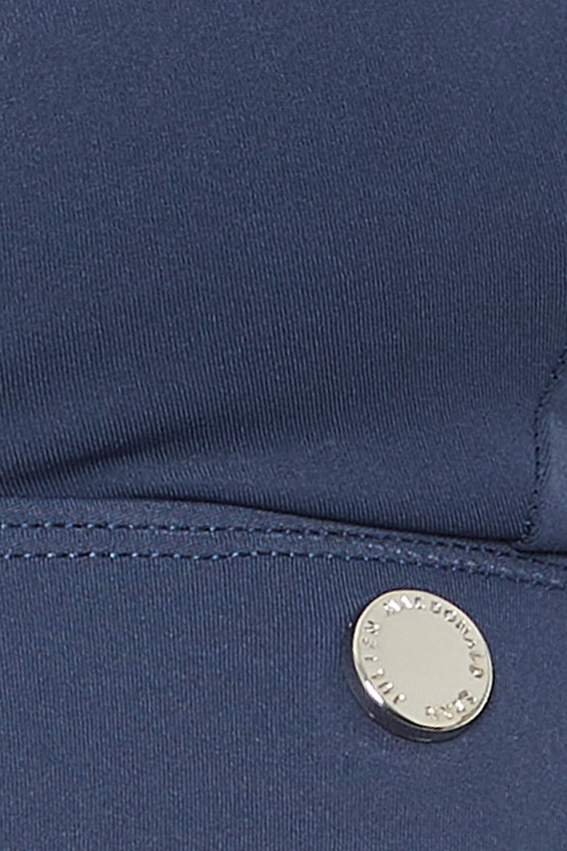 STAR Navy Blue Popper Detail Plunge Bikini Top | StarByJM 5