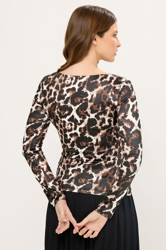 STAR Brown Leopard Print Top | StarByJM 2