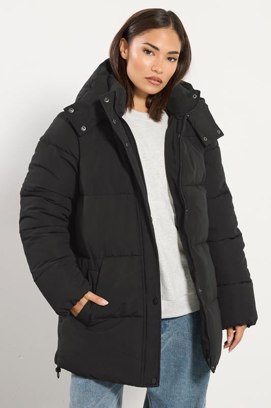 PixieGirl Petite Women's Black Short Padded Coat | PixieGirl 1