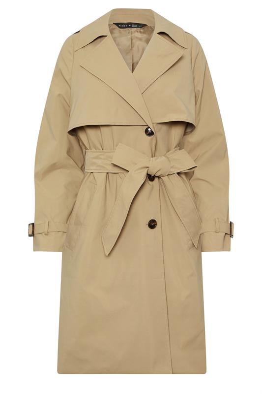 PixieGirl Petite Women's Natural Brown Trench Coat | PixieGirl 2