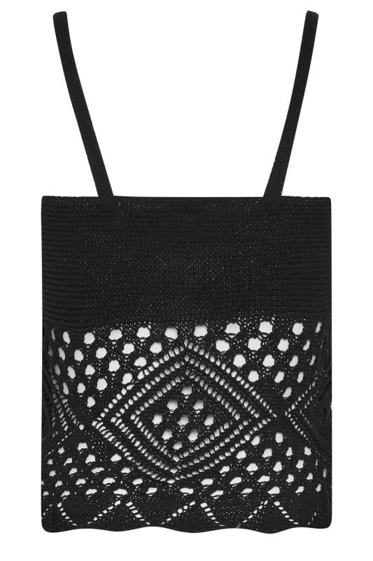 PixieGirl Black Crochet Vest Top | PixieGirl 7