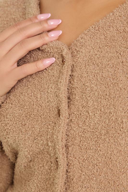 PixieGirl Petite Women's Camel Brown Chenille Cardigan | PixieGirl 4
