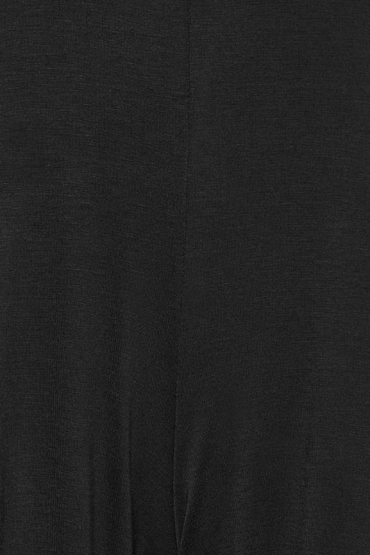 PixieGirl Black Jersey Wide Leg Jumpsuit | PixieGirl 5
