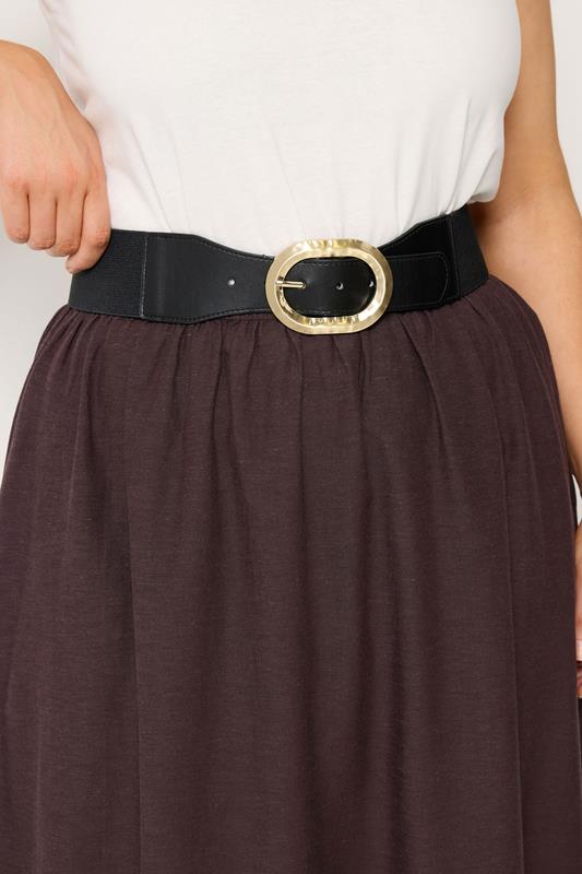 knee length dresses for ladies Women's Wide Belt Stretchy Dress Belts