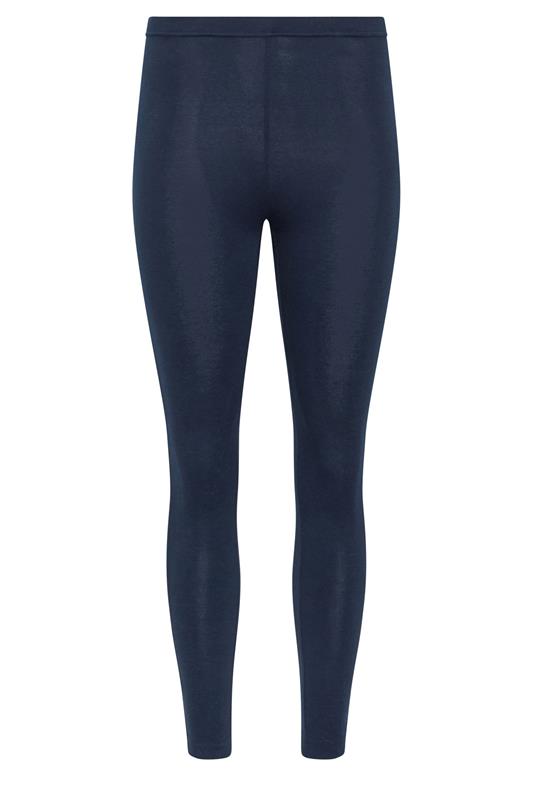 PixieGirl Petite Women's 2 PACK Navy Blue & Black Cotton Leggings | PixieGirl 7