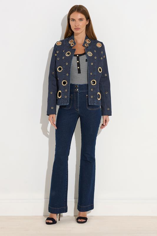 STAR Blue Denim Kick Flare Jeans | StarByJM 6