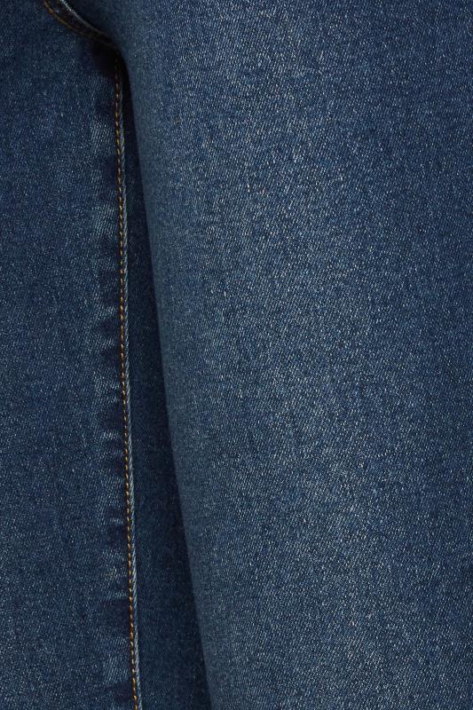 Petite Mid Blue Skinny AVA Jeans | PixieGirl 4