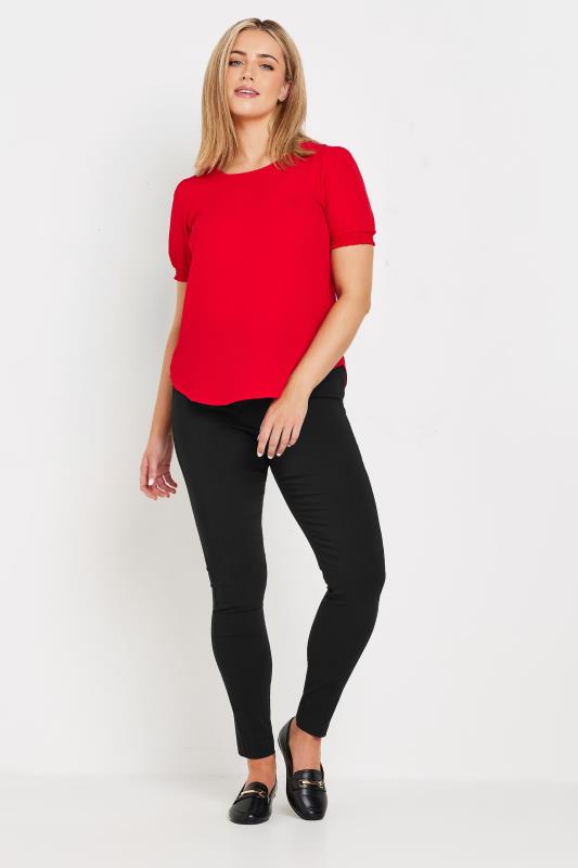 M&Co Black Skinny Bengaline Trousers | M&Co 2