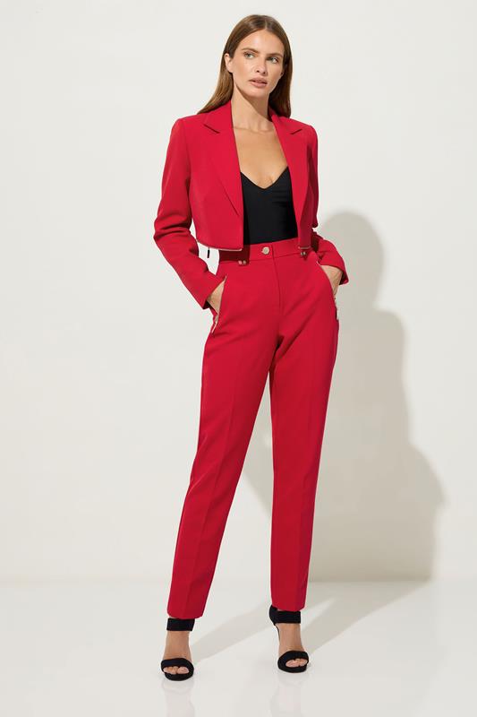 STAR Red Zip Waist 2-In-1 Blazer | StarByJM 2