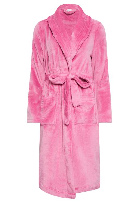 PixieGirl Pink Shawl Collar Dressing Gown | PixieGirl 8