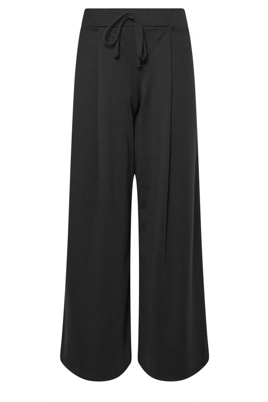PixieGirl Petite Women's Black Ponte Palazzo Trousers | PixieGirl 5