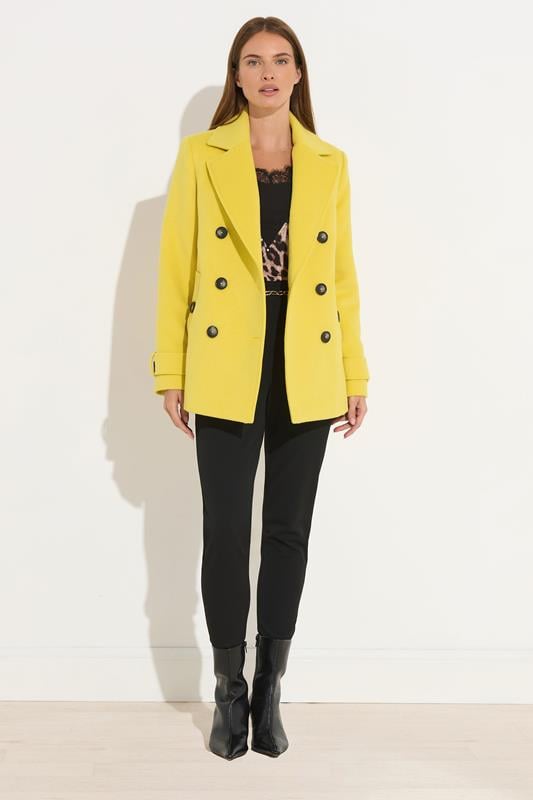 STAR Yellow Button Through Coat | StarByJM 3
