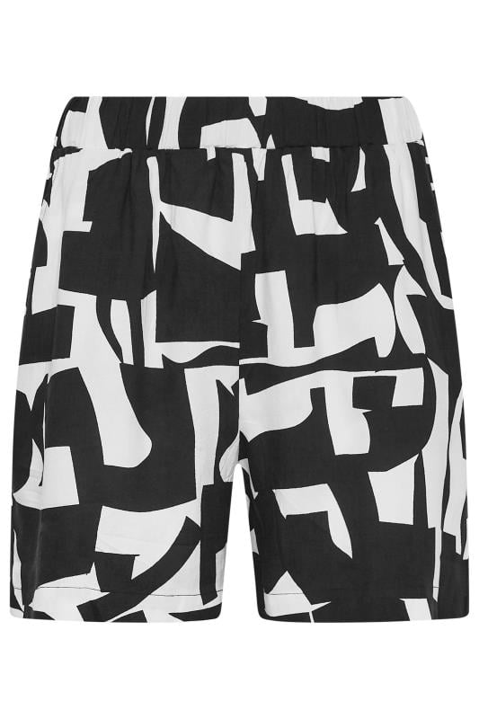 PixieGirl Black Abstract Shorts | PixieGirl  5