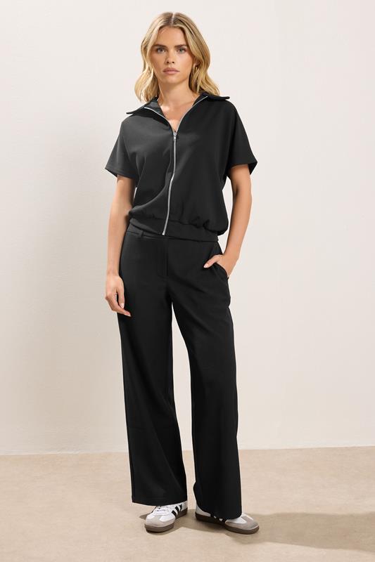 PixieGirl Petite Womens Black Short Sleeve Jacket | PixieGirl 2