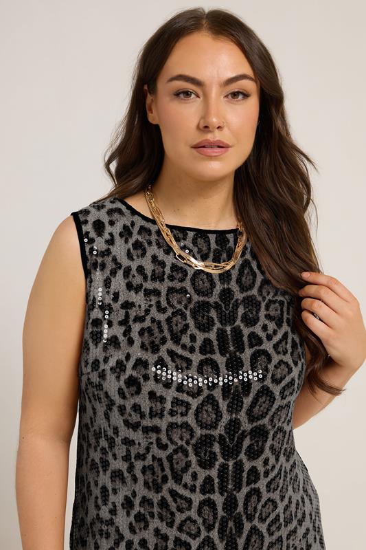 Plus Size  Yours Gold Tone Mixed Chain Twist Necklace