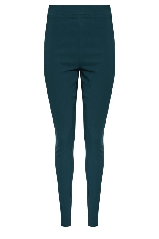 M&Co Navy Blue Skinny Bengaline Trousers | M&Co 5