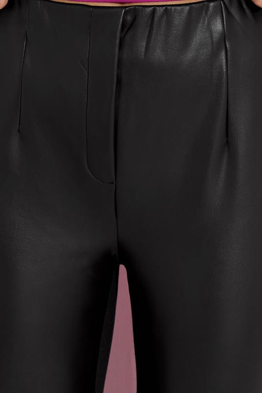 STAR Black Faux Leather Leggings | StarByJM 4