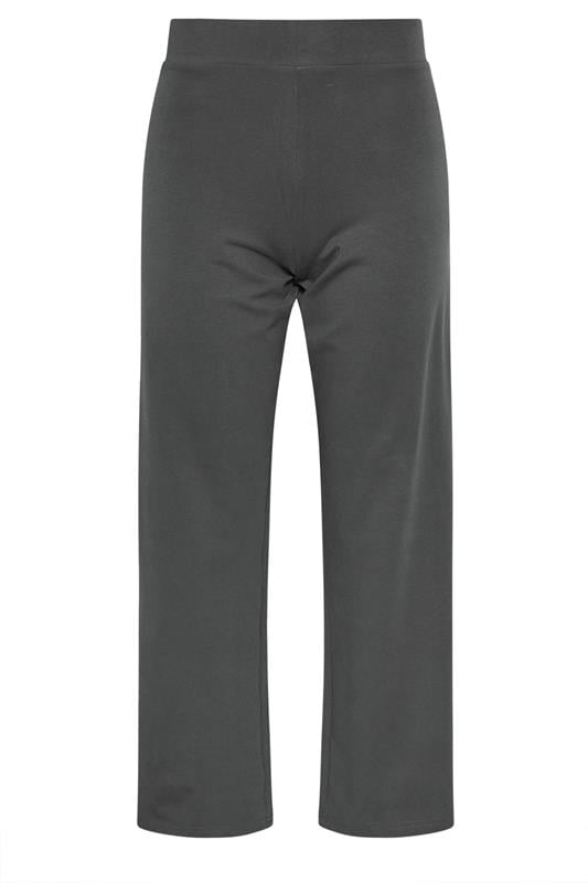 PixieGirl Petite Women's Grey Wide Leg Yoga Pants | PixieGirl 5