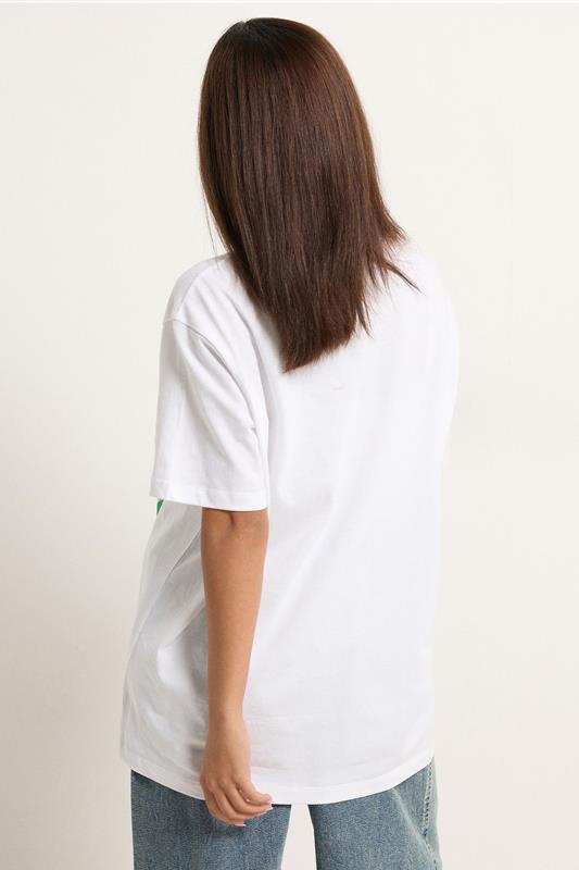 PixieGirl Petite Women's White 'Paradise' Slogan Cotton T-Shirt | PixieGirl 2