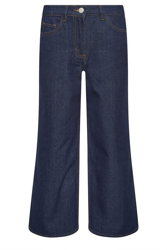 PixieGirl Petite Women's Indigo Blue Stretch Wide Leg Jeans | PixieGirl 5
