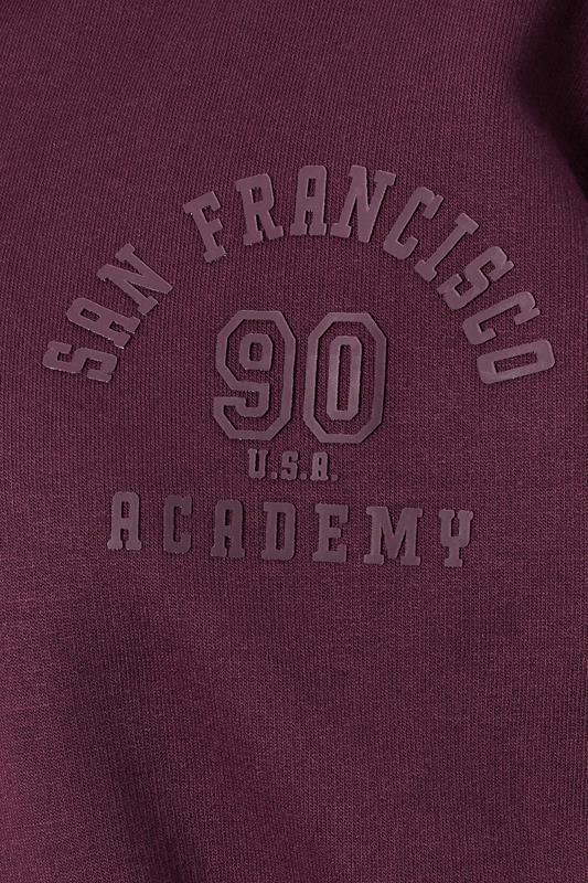 PixieGirl Petite Women's Burgundy Red 'San Francisco' Zip Sweatshirt | PixieGirl 2