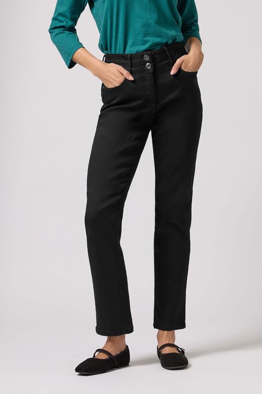  M&Co Black Lift & Shape Straight Leg Jeans