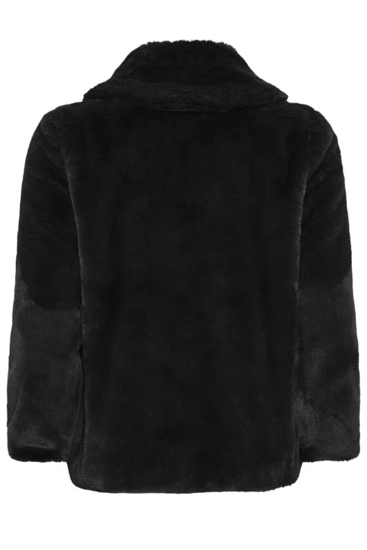 PixieGirl Black Faux Fur Coat | PixieGirl 7