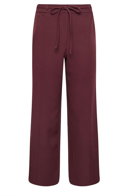 PixieGirl Petite Women's Red Tie Pinktuck Trousers | PixieGirl 1