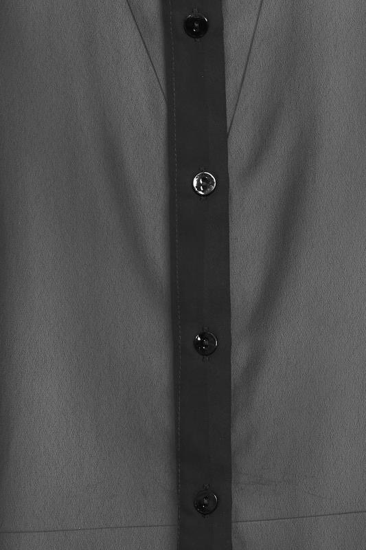 PixieGirl Black Pleat Sleeve Shirt | PixieGirl 7
