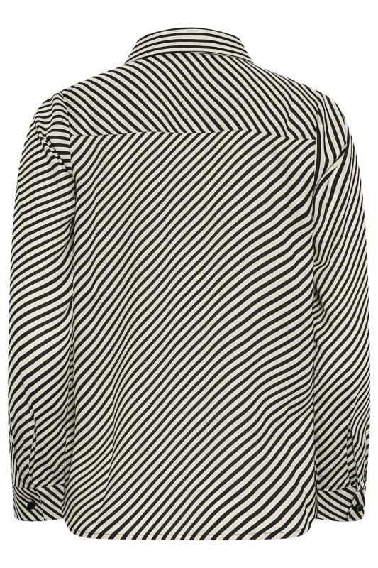PixieGirl Petite Womens Black Stripe Shirt | PixieGirl  9